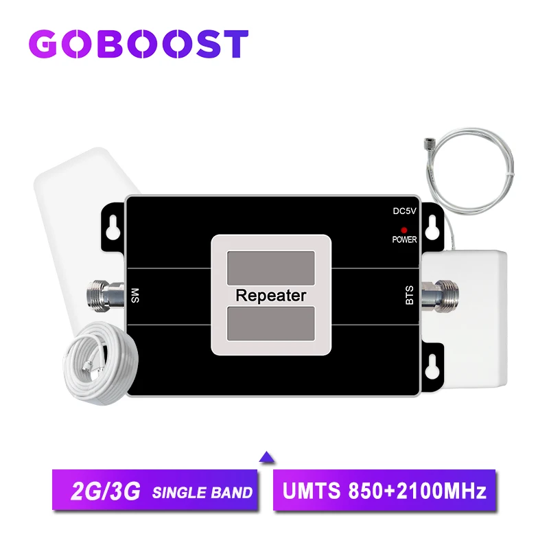 Усилитель сигнала 3G UMTS 2100 GSM 900 с ЖК дисплеем и потолочной антенной|Усилители