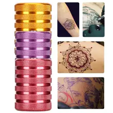 35 мм сплав захват машины татуировки ручка Нескользящая Татуировка принадлежности для тела Искусство инструмент держатель для инструментов для нанесения татуировки