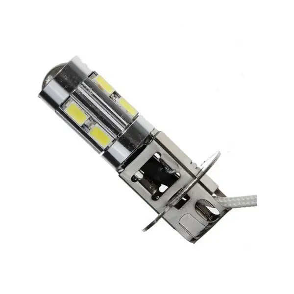 Car Auto H3 5630 SMD 10 LED White Driving Fog Headlight Light Lamp 6500K