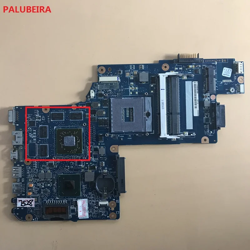 PALUBEIRA H000052580 основная плата для Toshiba Satellite C850 C855 L850 L855 материнская плата для ноутбука DDR3 HM76