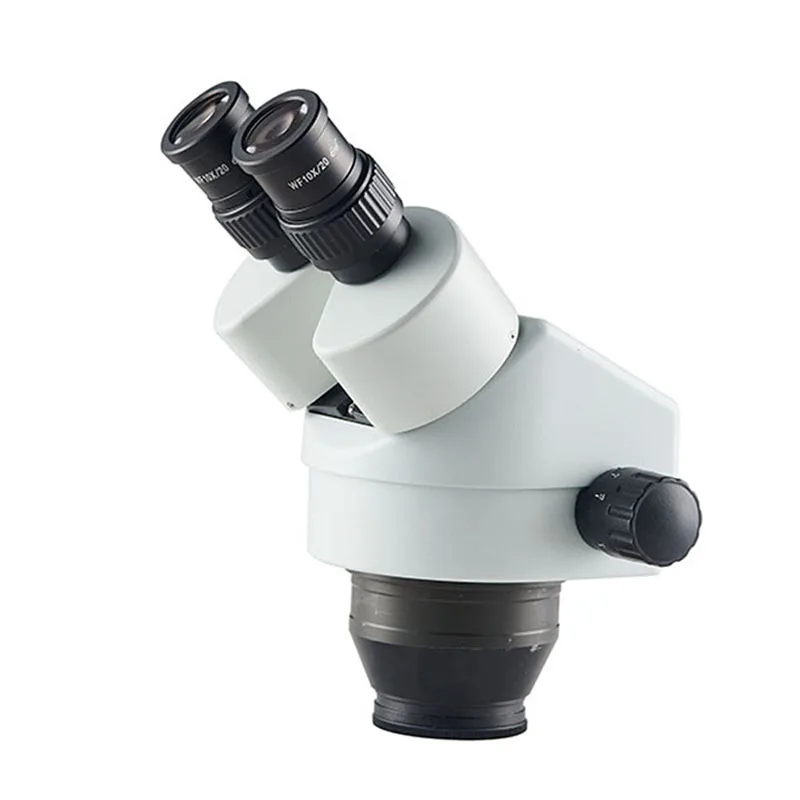  Binocular electronic Zoom Stereo Microscope 7X-45X Magnification WF10x Eyepiece 0.7X-4.5X Zoom Obje