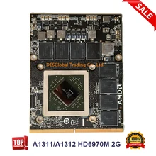 HD6970 HD 6970M HD6970m VGA Видеокарта 2 ГБ для Apple iMac 2" Mid 2011 Radeon A1311 A1312661-5969 полностью протестирована