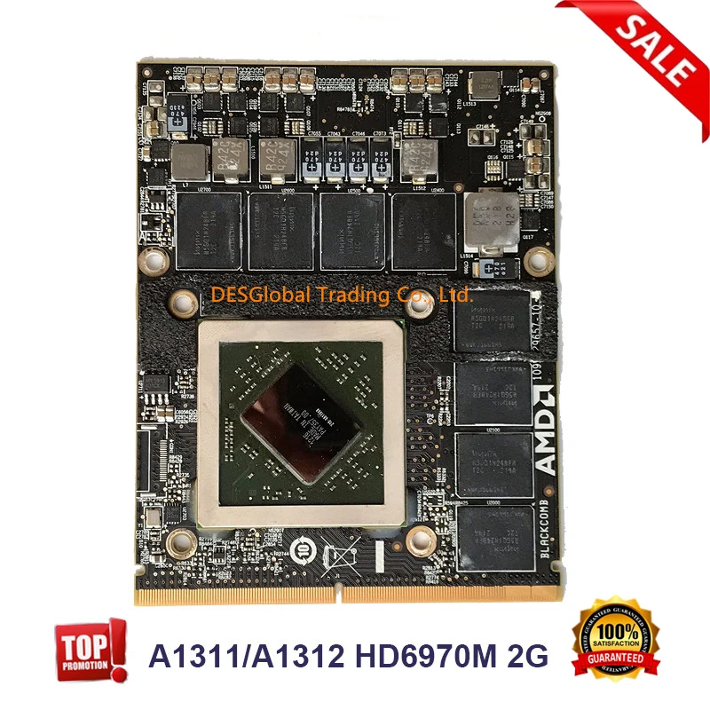 In Stock  HD6970 HD 6970M HD6970m VGA Video Graphics Card 2GB For Apple iMac 27