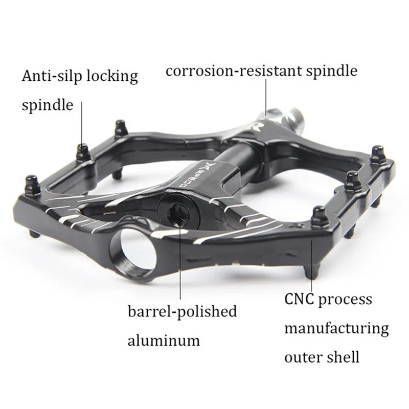 Педали для велосипеда, педали для горного велосипеда, педали из алюминиевого сплава, Легкие педали для велосипеда из алюминиевого сплава
