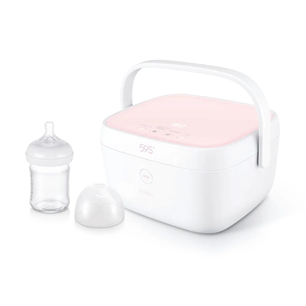 59S UV Sterilizer and Dryer Cabinet T5 Small Household UVC LED Sanitizer Portable Fast Sterilization Multifunctional Electric Disinfestor (5)