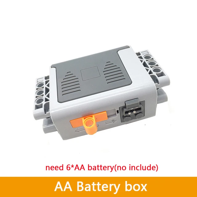 Building Blocks Technical Motor Multi Power Functions Tool Servo Train 8293 8883 Remote Control PF Model Sets Compatible MOC AA-Battery-box