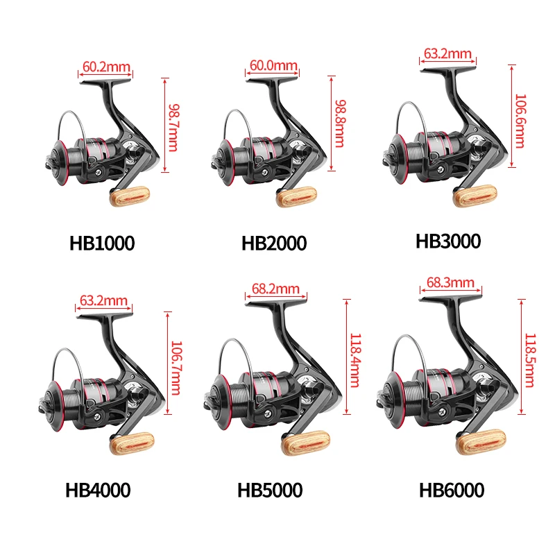 Carretel de Pesca Todo o Metal Lidar com Carretel de Pesca de Água Linnhue Carretel Fiação 8kg Max Arraste Aço Inoxidável Lidar com de Água Salgada 2021 Hb500-7000 5 Linnhue 2020 carretel de pesca HB500-7000 todo