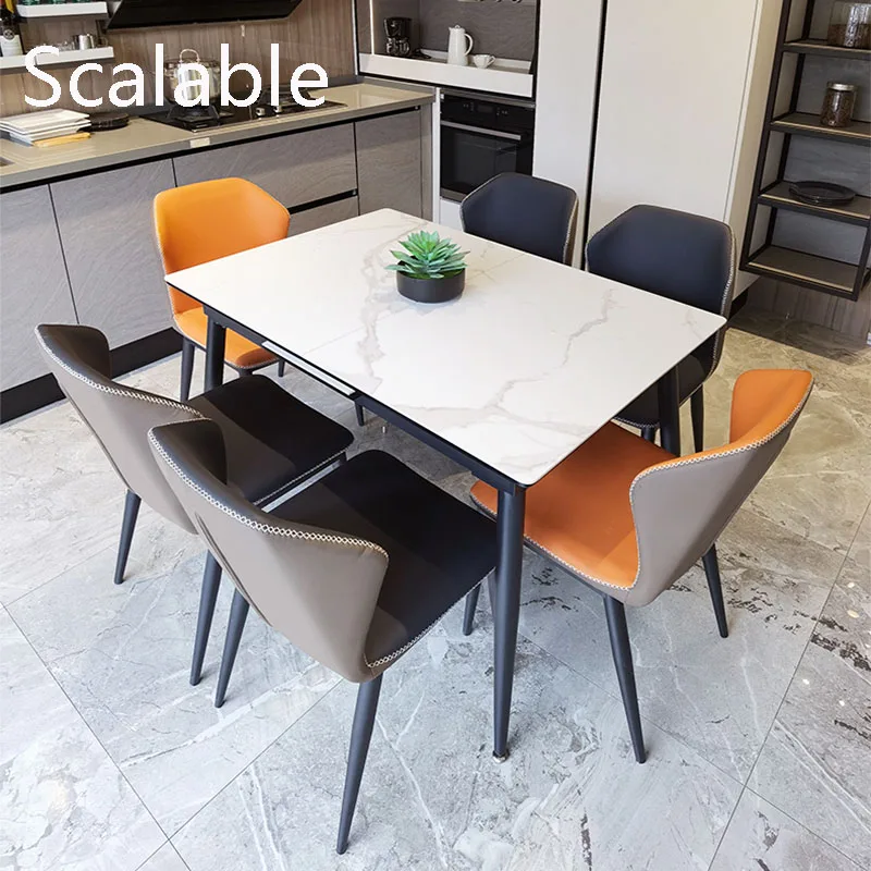 The dining table can extend 1.1 / 1.2 1.3 1.5m and the pull-out type is a general economical for large small hous | Мебель