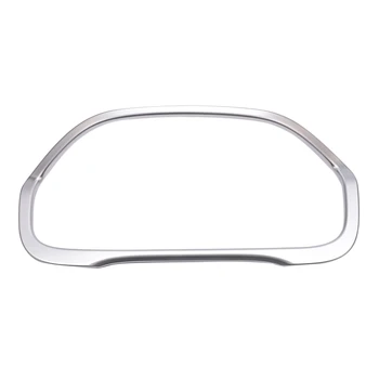 

Car Styling Central Console Dashboard Panel Decorative Frame Cover Trim for Honda CRV CR-V 2012- 2015 2016 ABS Silver