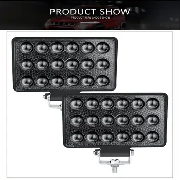 

Truck Work Light 9-30V LED Flood Lights Nilight 5400LM 6000K Flood Spot Light Bar for Trucks Trailers Boats Car Accessories