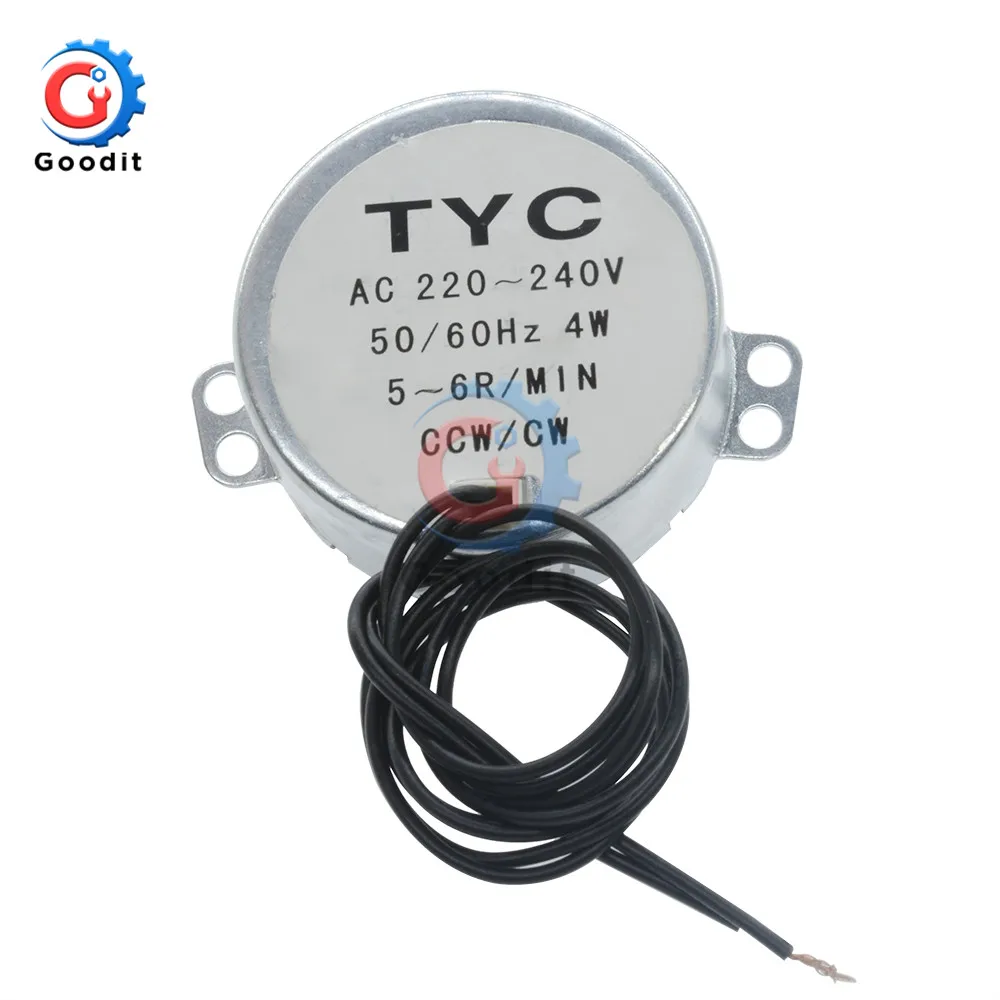AC 220-240V CCW 4W 50/60Hz Frequency 0.8-1RPM Micro Synchronous Motor - Foto 10