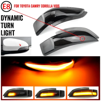 

LED Dynamic Turn Signal Light Sequential Side Mirror Indicator For Toyota Corolla Camry Prius Vios CHR Yaris Venza Avalon Altis