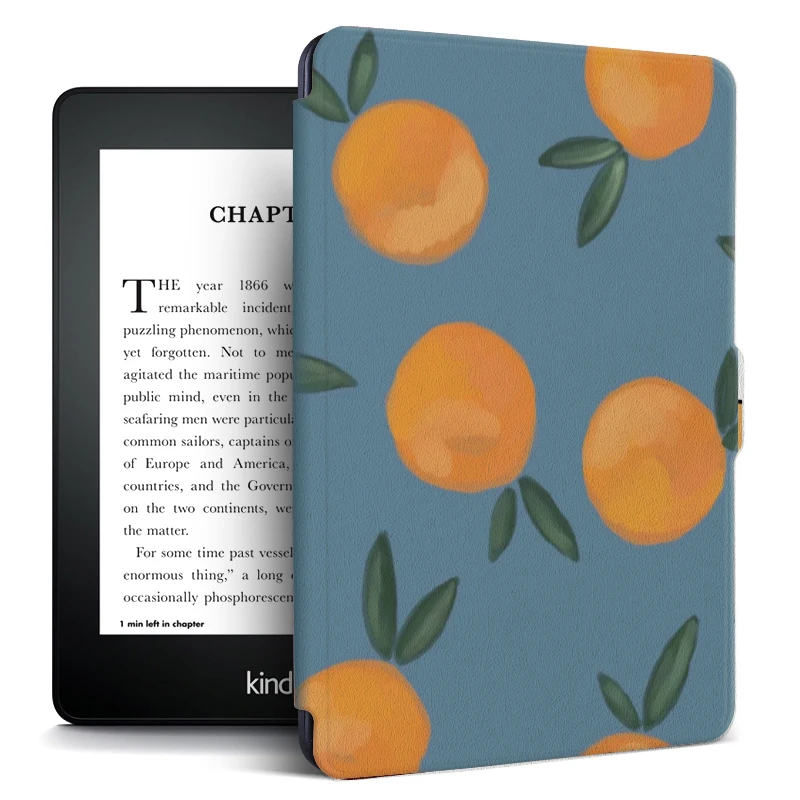 Чехол для Funda Kindle Paperwhite 1/2/3 чехол из искусственной кожи ТПУ силиконовый