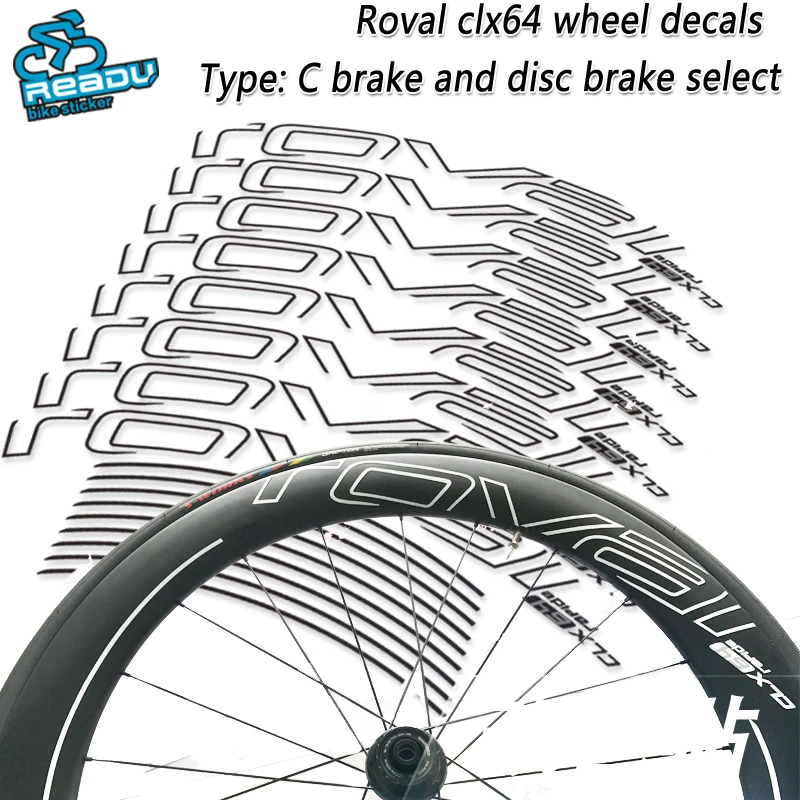 Roval Clx64 ロードバイクのホイールステッカー ロードバイクのステッカー Wheel Decals Bicycle Wheel Stickersroad Wheel Decals Aliexpress