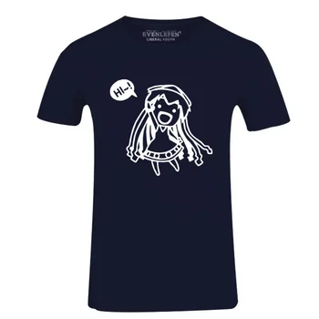 

Unisex Anime The invader comes from the bottom of the sea! THE SQUID GIRL Cotton T-Shirt Tee O-Neck Ika Musume T-Shirt