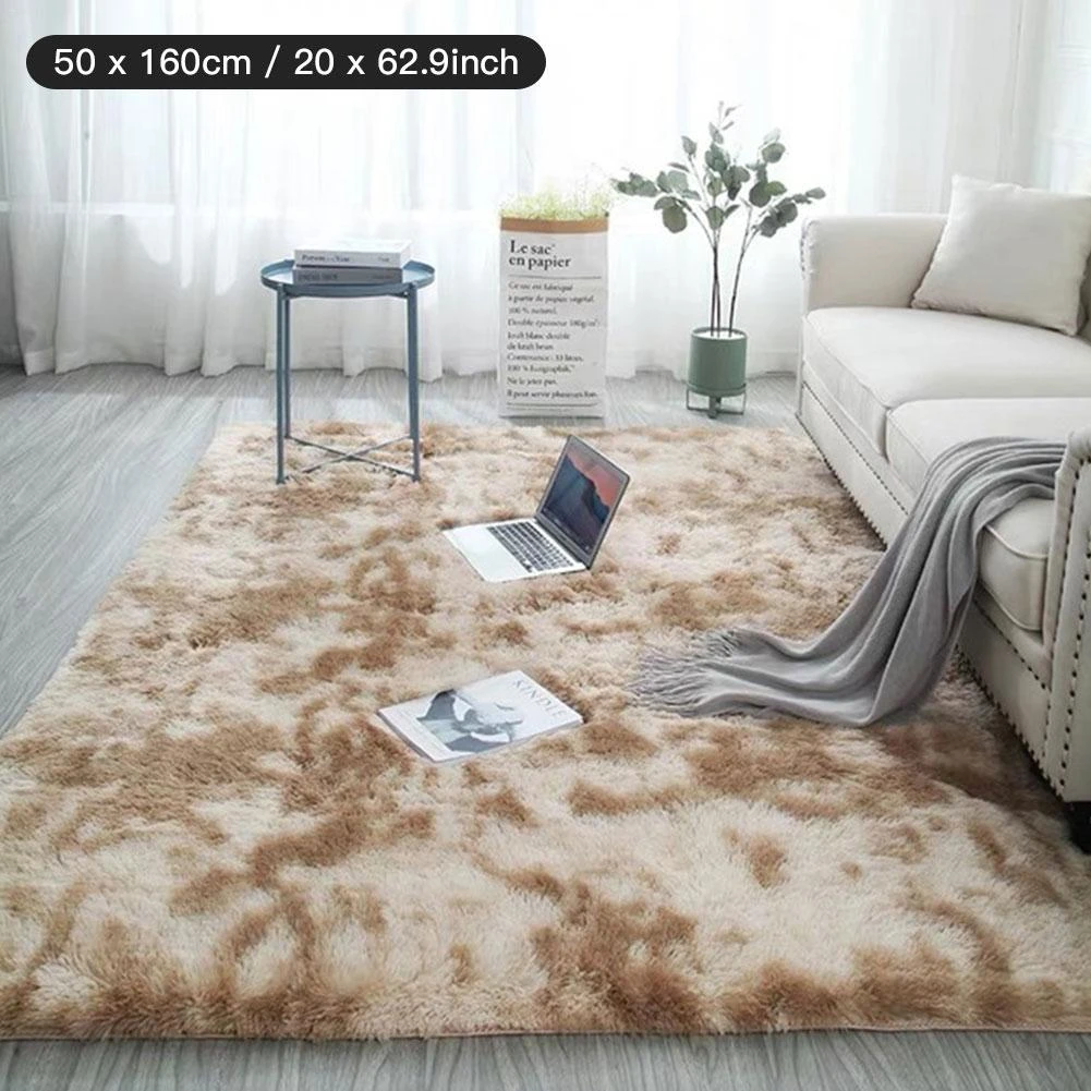 Tie Dye Carpet Soft Area Rugs Living Room Coffee Table Bedroom