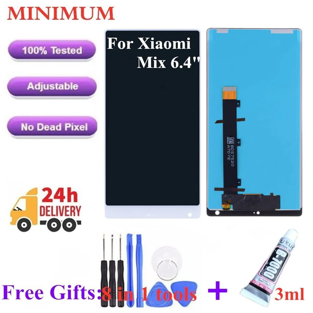 

For Xiaomi Mi Mix / Mix1 6.4" LCD Display Touch Screen Digitizer Assembly For Xiaomi Mi Mix Pro 18k Version Replacement LCDs