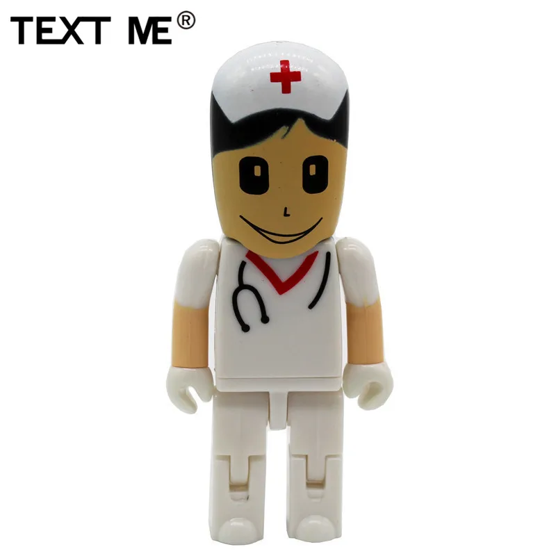 TEXT ME 64GB Doctors USB флешка usb 2,0 USB флеш-накопитель 4GB 8GB 16GB 32GB карта памяти