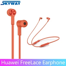 Huawei FreeLace беспроводные гарнитуры спортивные наушники huawei Bluetooth 5,0 кабель памяти металлическая полость жидкий кремний магнитный переключатель