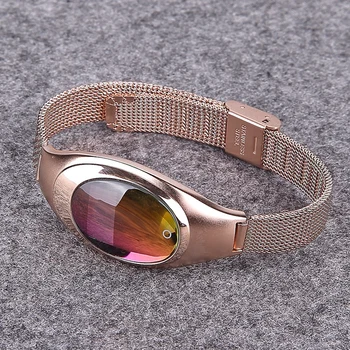 

Women Fashion Smart Band Z18 Sport bracelet Blood Pressure Heart Rate Monitor Pedometer Fitness Tracker Watch FOR Android IOS