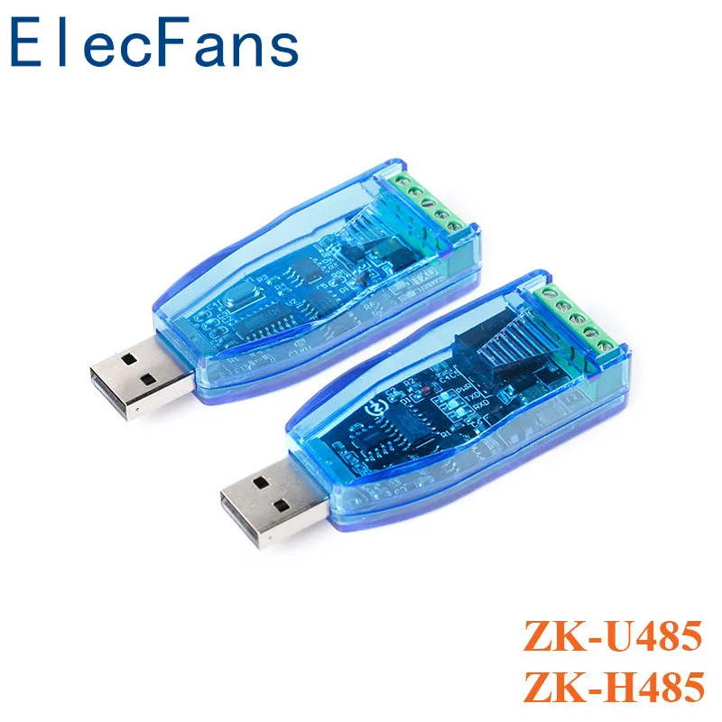 ZK U485 ZK H485 산업용 USB To RS485 컨버터 호환성 표준 RS 485 커넥터 보드 모듈 Elecfans ...
