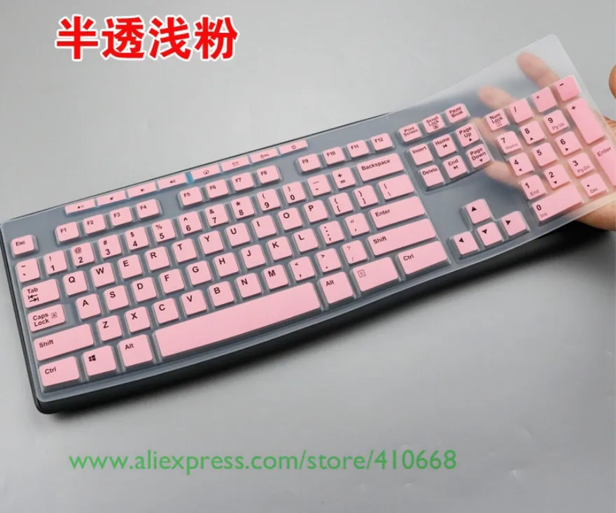 Силиконовый пылезащитный чехол для клавиатуры и настольного ПК с силиконовым пылезащитным защитным покрытием для logitech Mk200 Mk260 Mk270 Mk270 K200 K260 K270 K275