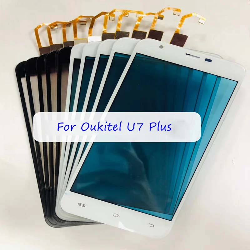 Для Oukitel U7 Plus емкостная сенсорная панель дигитайзер сменный экран Переднее
