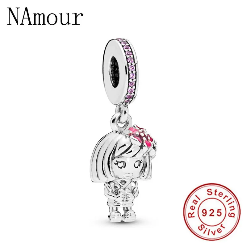 B196 new free shipping Acorn& Leaf Acorn& Leaf Dangle Queen& Regal bead fit Original Pandora charms silver 925 bracelet X023 - Цвет: B196