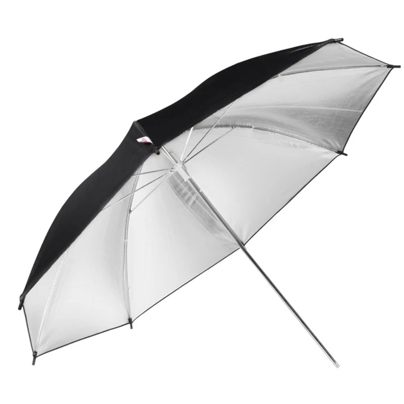 

Help Flash 85cm 33"105cm 43" Silver Photo Umbrella Studio Reflector Camera Reflector Photography Accessories Metal Umbrella Bone