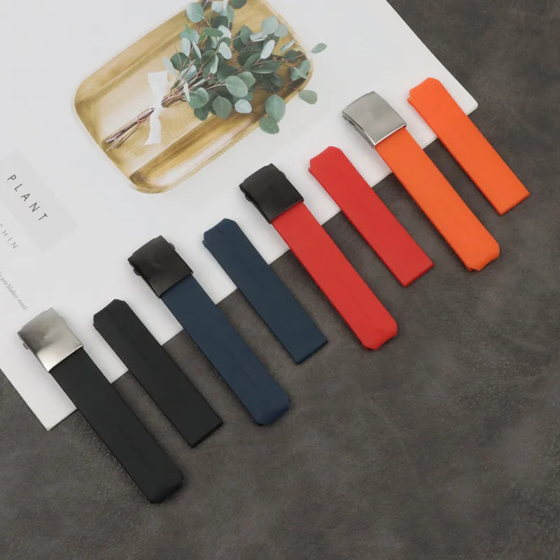 20mm Soft Silicone watchband fit for Tissot strap T013 T047 Rubber T-Sport Watch band Waterproof T013420A T047420A tools | Наручные часы