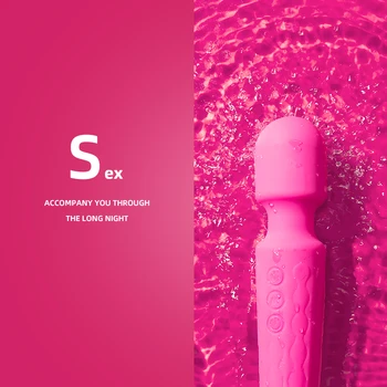 Wireless Dildos AV Vibrators Female Magic Wand Clitoris Stimulator USB Rechargeable Massager Goods Sexy Toys for Adults 18 3