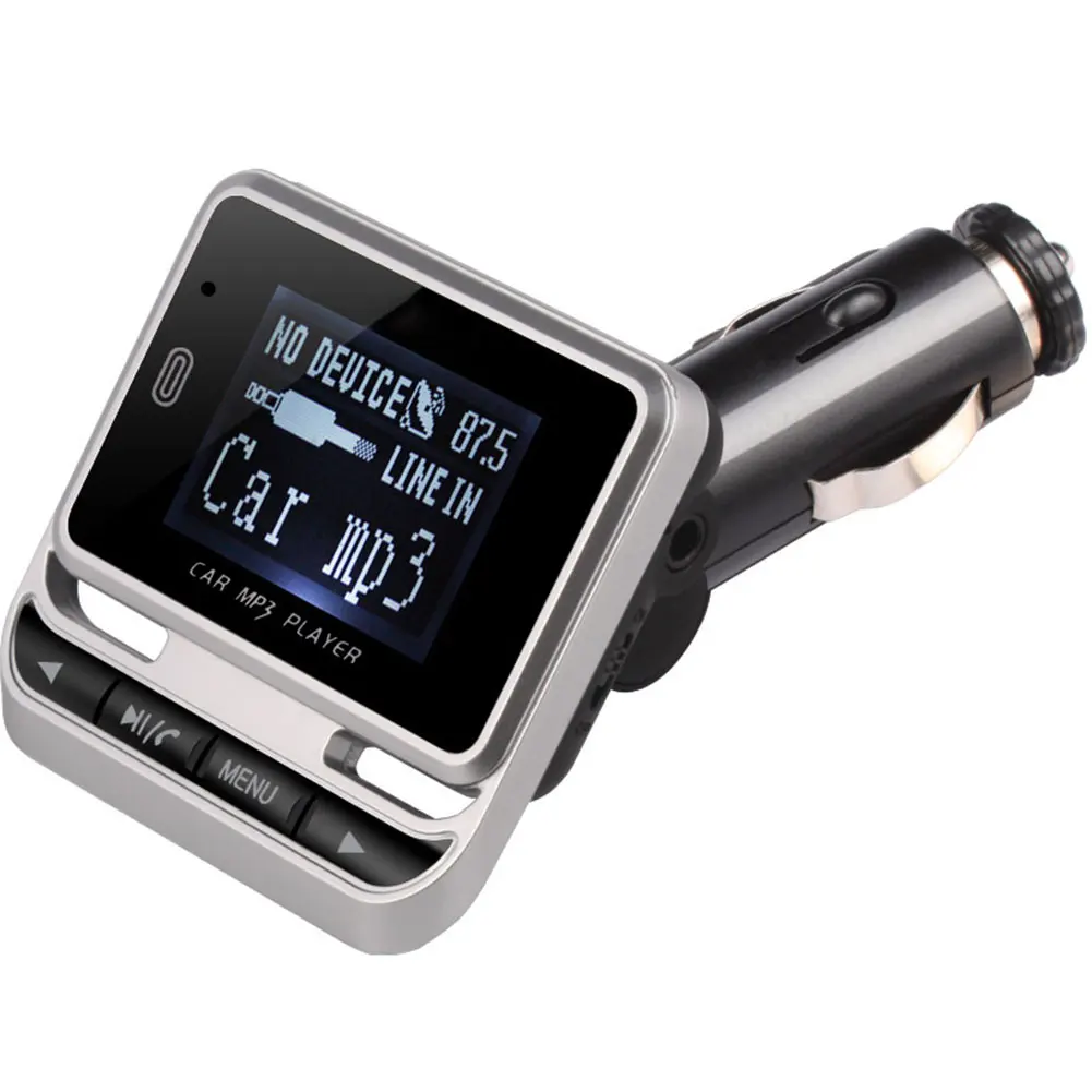 Универсальное быстрое зарядное устройство USB Bluetooth аудио lcd fm-передатчик MP3-плеер Пульт дистанционного управления беспроводной автомобильный Громкая связь радио