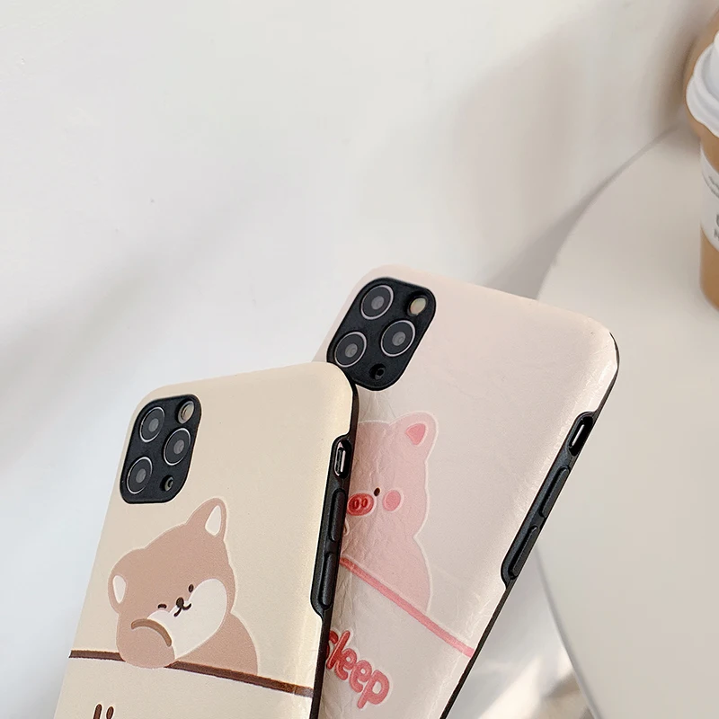 Чехлы для телефонов со старой текстурой для huawei P20 P30Lite Mate20 30Pro чехол с милой собачкой хрюшей для Honor 8X9X10 20Pro V20 Nova 3 4 5 5i