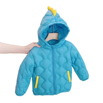 

Down Jacket Cartoon Graffiti Print Children's Winter Padded Jacket Windbreaker Streetwear Harajuku Coat Hip Hop Boy Girl Outwear