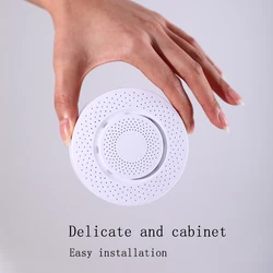 Tuya – détecteur intelligent de dioxyde de carbone 5 en 1, WIFI, qualité de l'air, détecteur de formaldéhyde, humidité, température, CO2, cov 