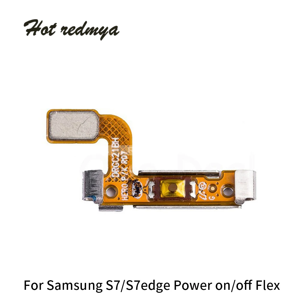 Кнопка питания для samsung Galaxy S5 S6 S7 Edge S8 Plus кнопка включения выключения питания гибкий кабель, сменные детали