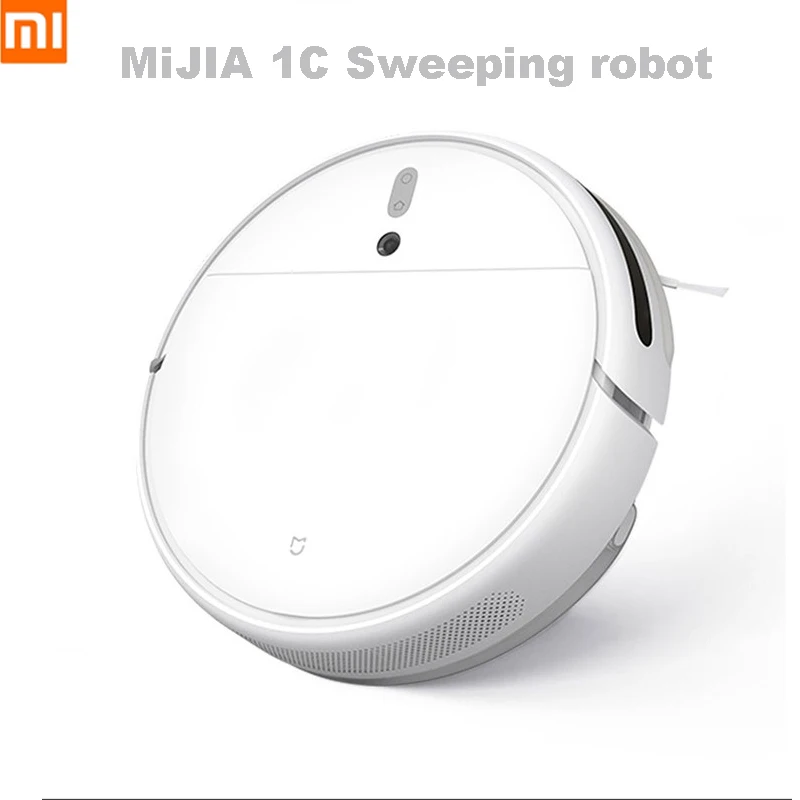 XIAOMI MIJIA Mi Sweeping Mopping Robot Vacuum Cleaner 1C for Home Auto Dust Sterilize 2500PA cyclone Suction Smart Planned WIFI