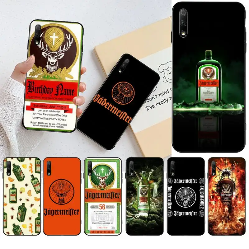 Чехол с логотипом HPCHCJHM Jagermeister чехол для телефона Huawei Honor 20 10 9 8 8x 8c 9x 7c 7a Lite view pro |