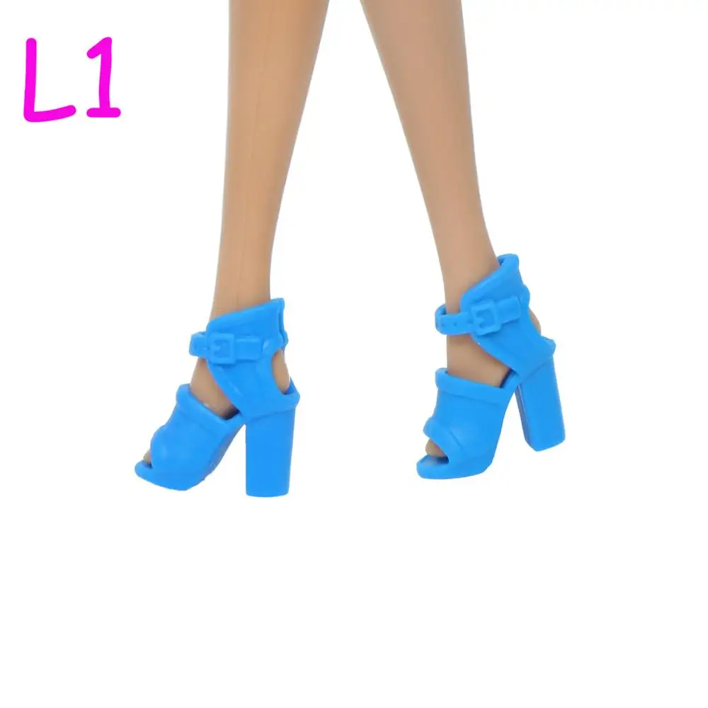 Amazon.com: Miunana 50 Pairs Doll Shoes High Heel Shoes Doll Boots Flat  Shoes Set for 11.5 inch Girl Dolls Fashionista Shoe Lots : Toys & Games