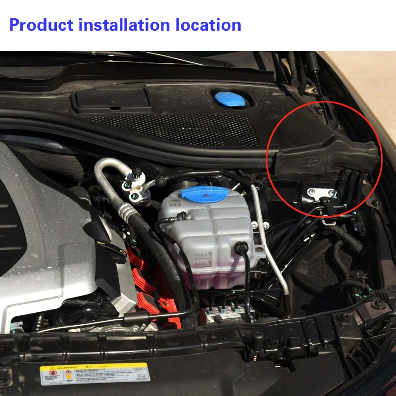 4G0823721 4G0823722 for Audi A6 C7 2012- Hood Foam Engine Compartment Foam Vane Sponge er Block