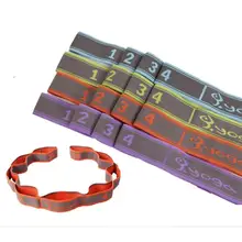 Эспандеры для йоги, растягивающийся эластичный ремешок для упражнений, тренировок, тренировок, тренировочных лент для начинающих, тянущийся пояс для йоги, фитнеса