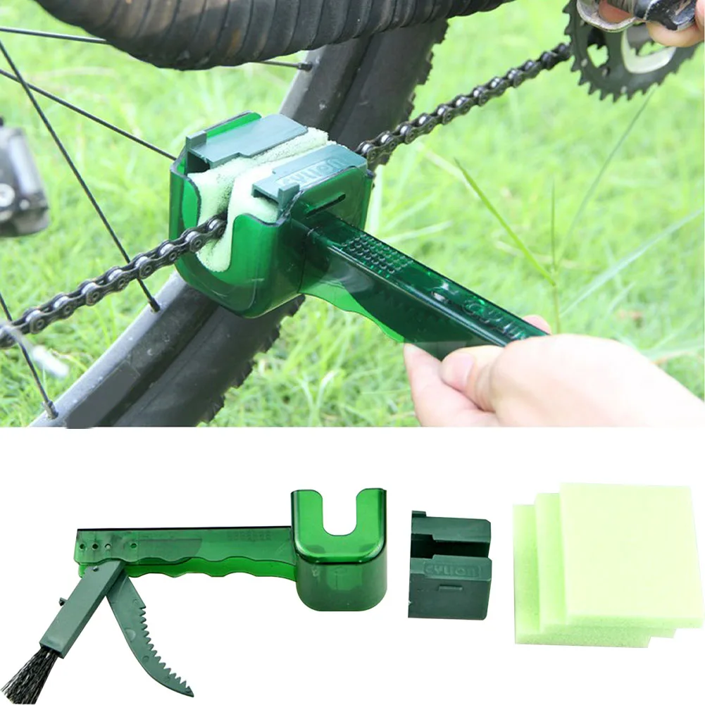 Аксессуары маховик мотоцикла щетка для чистки цепи набор инструментов губка велосипедная кассета практичная стирка Портативный Открытый прочный
