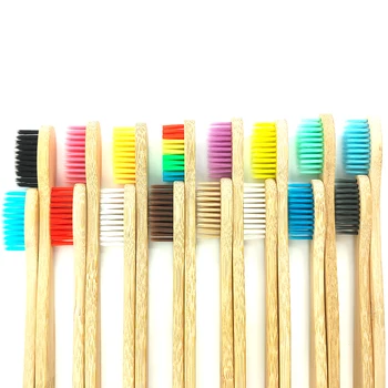 

Natural Soft Bristles Bamboo Nylon Toothbrushes Eco Friendly Oral Care wooden Tooth Brush for Travel brush