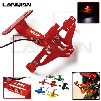 

For Honda CBR Motorcycle License Plate Bracket Holder CBR 400 cbr600 CBR900RR CBR250R CBR1000RR CBR650F CBR 600F CBR Accessories