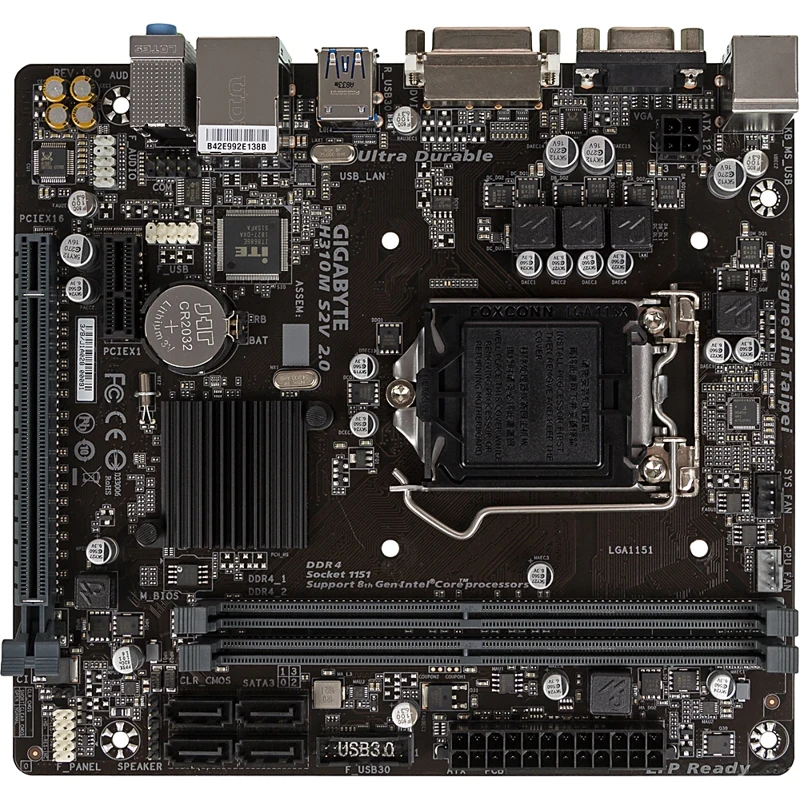 Материнская плата GIGABYTE H310M S2V 2.0