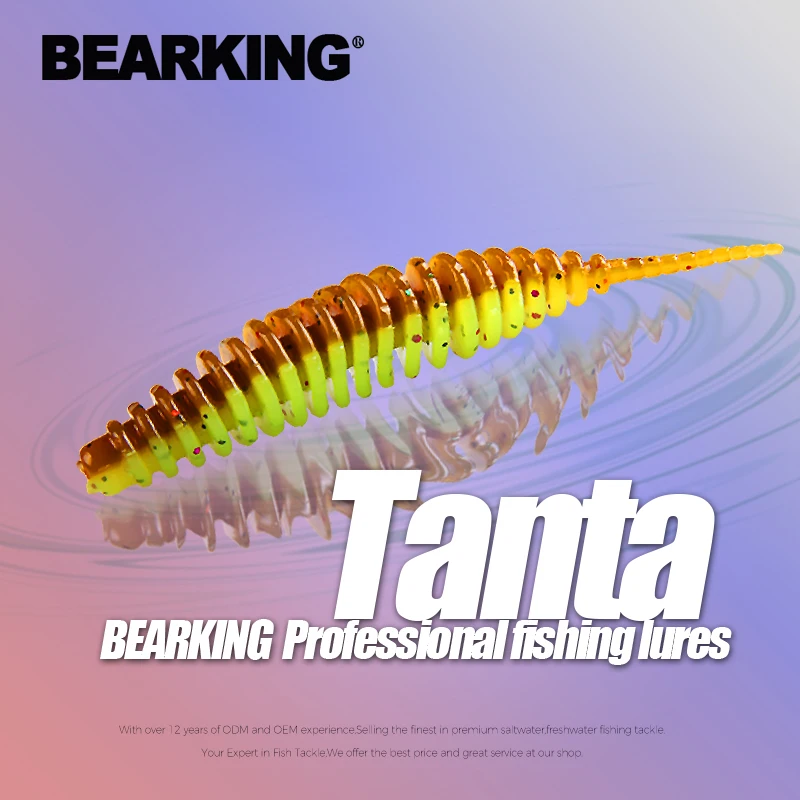 BEARKING TANTA рыболовные приманки 5 см 6 Искусственные воблеры мягкие для ловли карпа