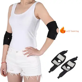Terug Ondersteuning 1 Paar Zelfopwarming Toermalijn Elleboog Brace Pad Gezondheidszorg Artritis Protector Corrector Terug Ondersteuning 1 Paar Zelfopwarming Toermalijn Elleboog Brace Pad Gezondheidszorg Artritis Protector Corrector