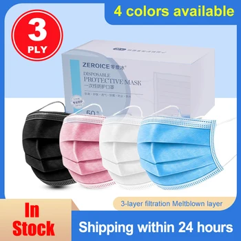 

Disposable Surgical Mask Fast Delivery 3 Layer Filter Safe Breathable Medical Masks Breathable Dust Earloops Face Masks Medical