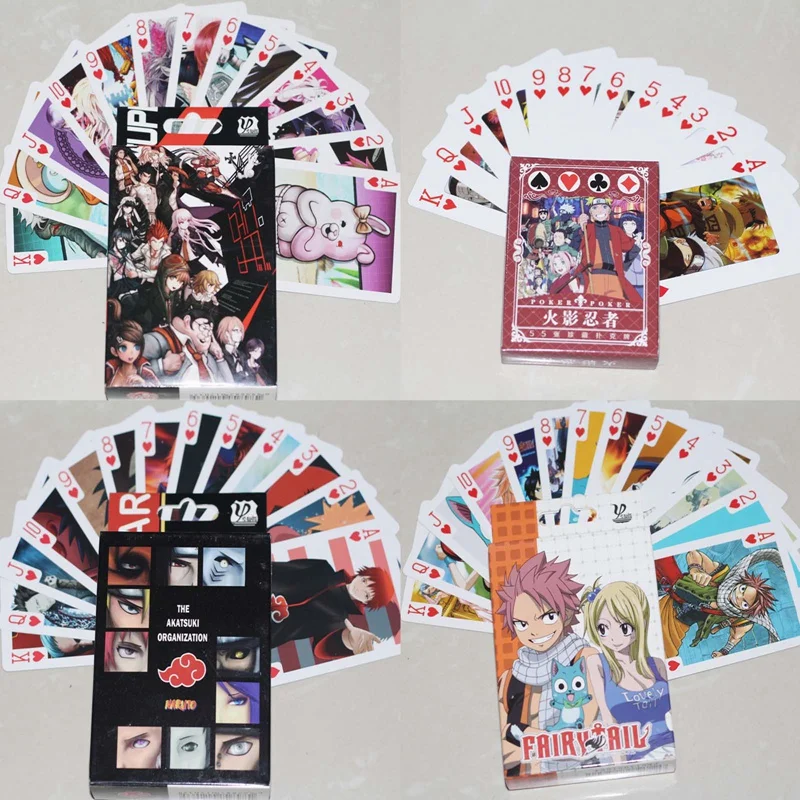 Anime Danganronpa 2: Goodbye Despair Cosplay Poker Playing Cards Poker Cards Props Boy Girl Gift afbeelding