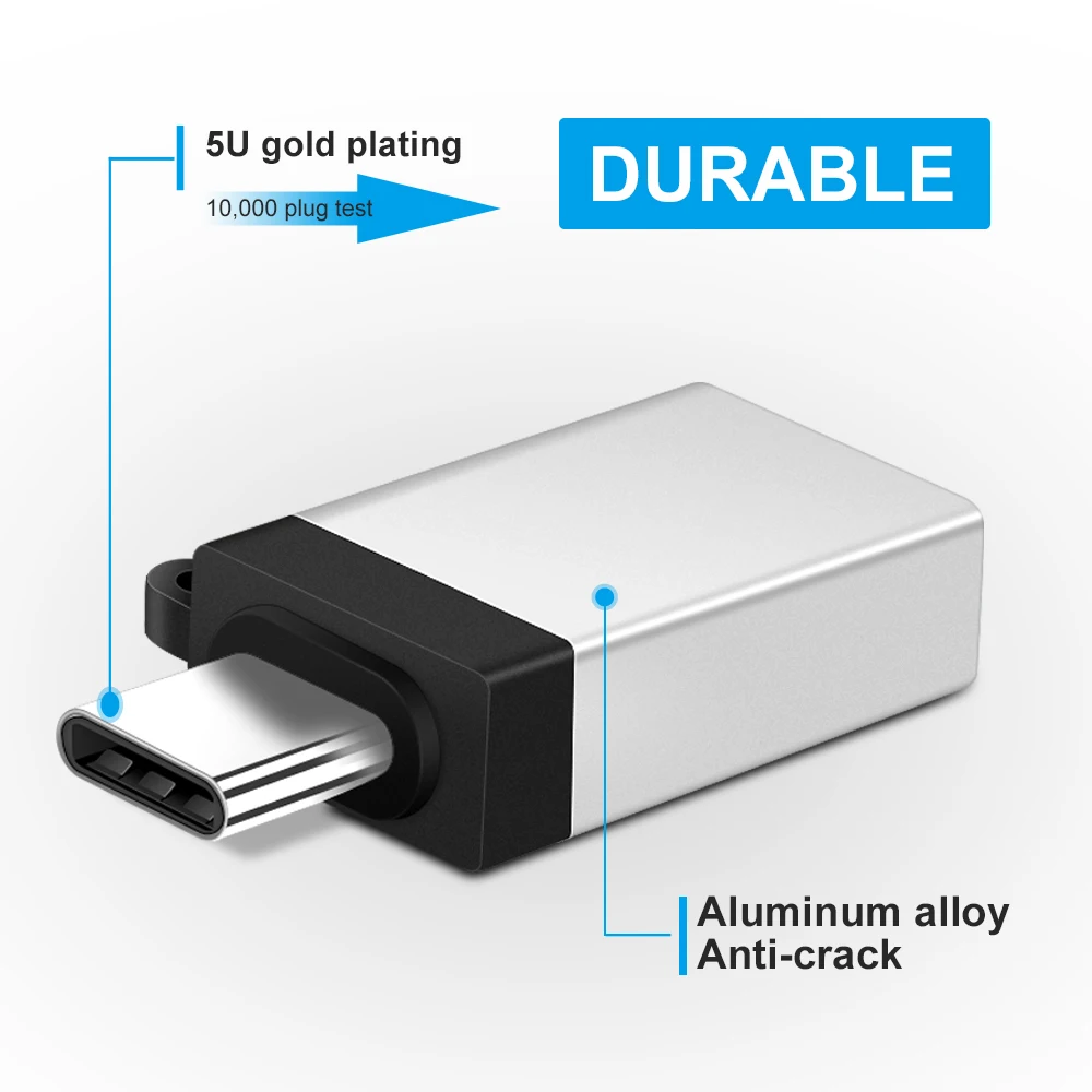 Адаптер OTG type c usb micro 3 0 преобразователь данных для зарядки Macbook Pro Samsung Huawei Xiaomi one plus